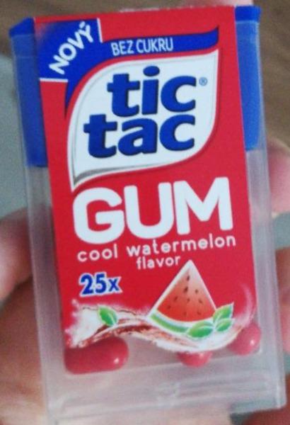 Fotografie - Tic tac gum cool watermelon