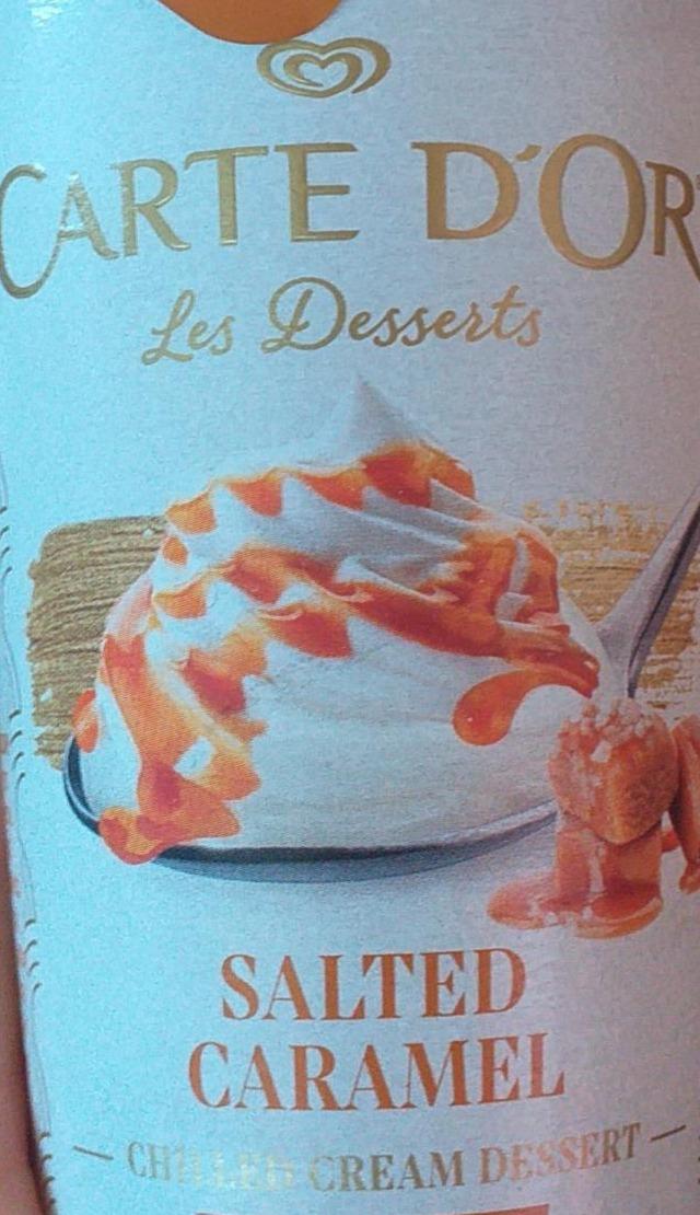 Fotografie - Les Desserts Salted caramel cream dessert Carte d'Or