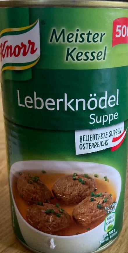 Fotografie - Leberknödel Suppe Knorr