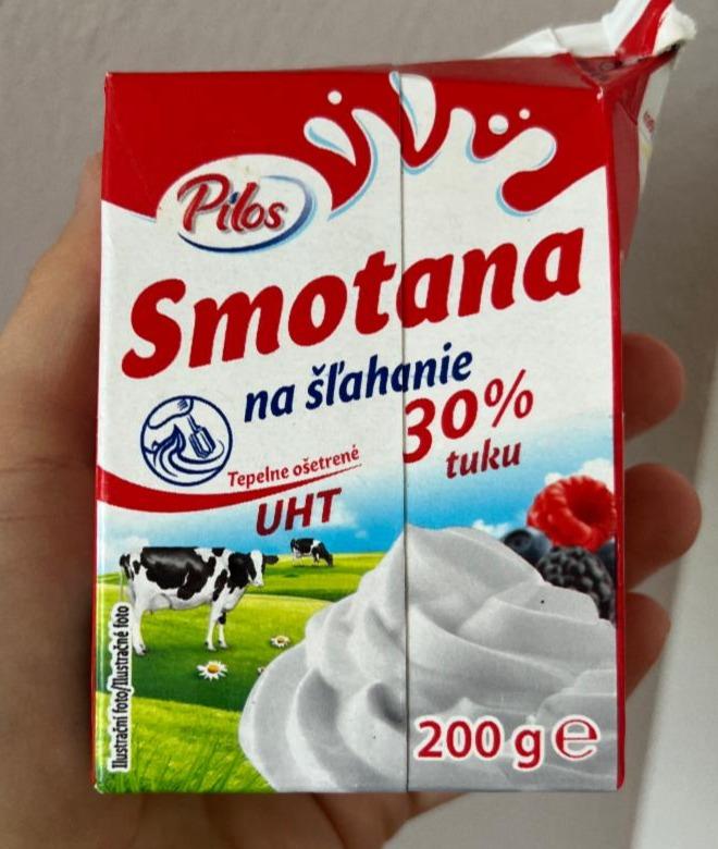 Fotografie - Smotana na šlahanie 30% tuku Pilos