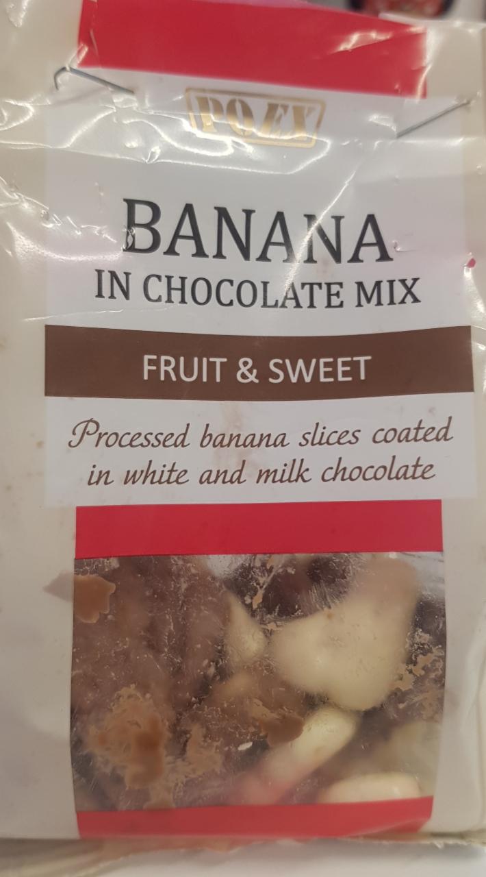 Fotografie - Banana in Chocolate Mix Poex