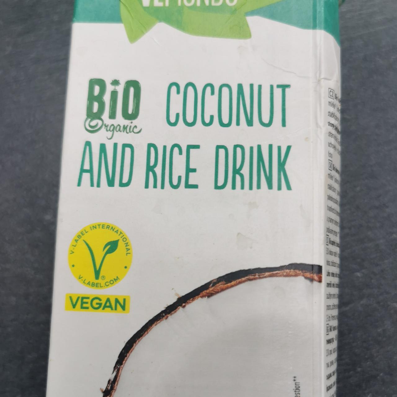 Fotografie - Bio Organic Coconut And Rice Drink Vemondo