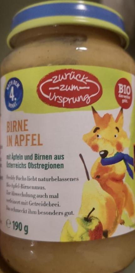 Fotografie - Birne in apfel