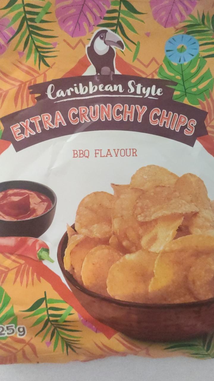 Fotografie - Caribbean Style extra crunchy chips BBQ flavour