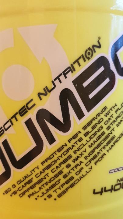 Fotografie - Jumbo Cococcino Protein Mass Gainer - Scitec Nutrition