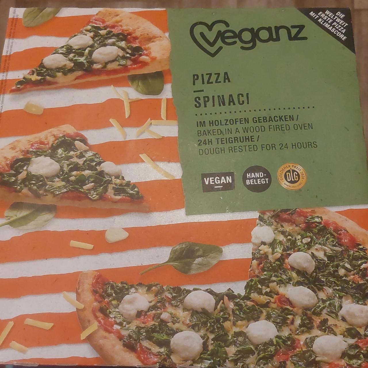 Fotografie - Pizza Spinaci Veganz