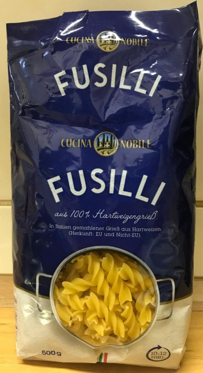 Fotografie - Fusilli 100% Hartwiezengreiß Cucina Nobile