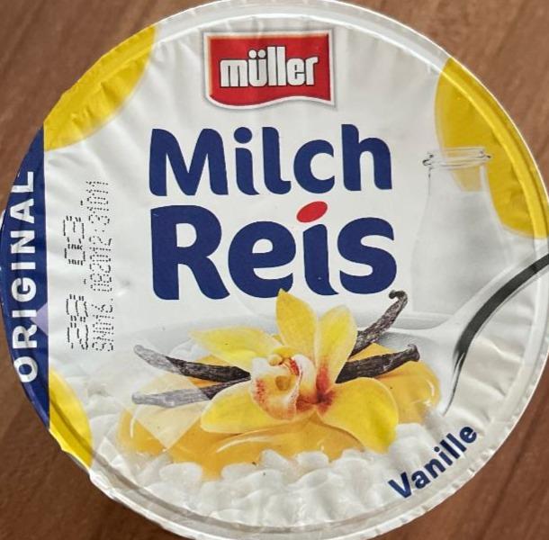 Fotografie - Müller Milch Reis original Vanille