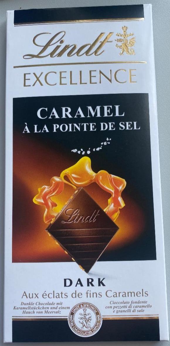 Fotografie - Excellence Dark Chocolate Caramel à la Pointe de Sel Lindt