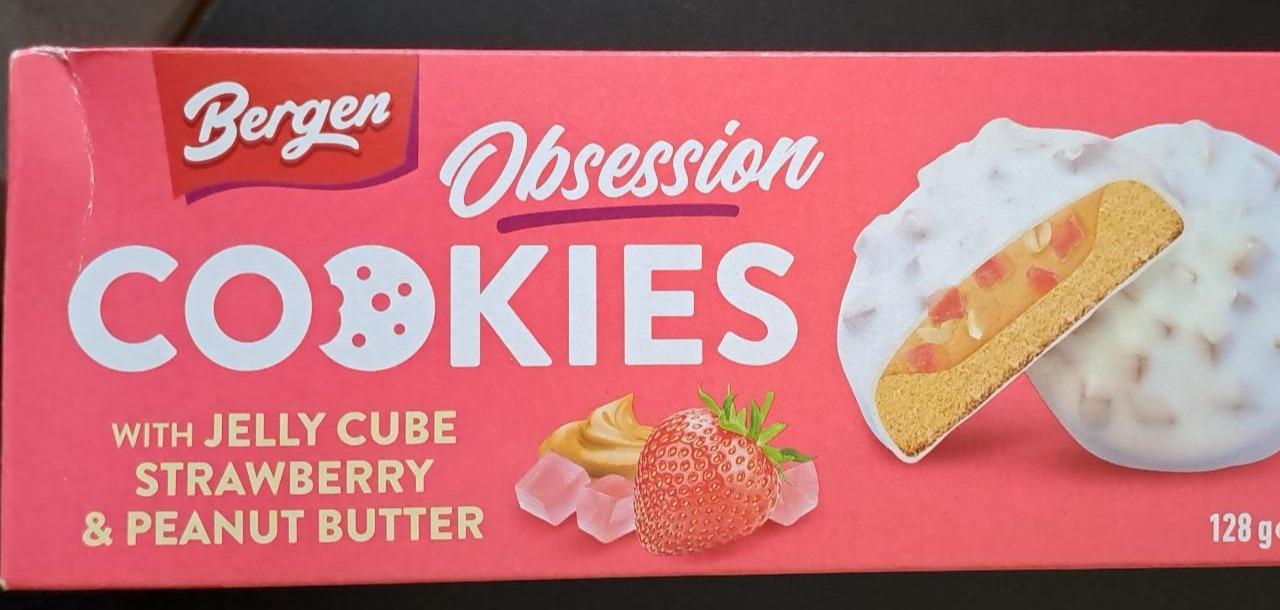 Fotografie - Cookies with Jelly Cube Strawberry & Peanut Butter Bergen