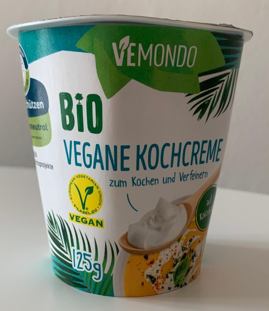 Fotografie - BiO VEGANW KOCHCREME VEMONDO