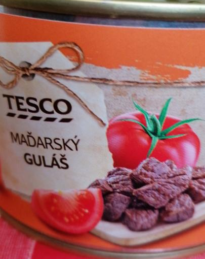 Fotografie - Tesco maďarský guláš