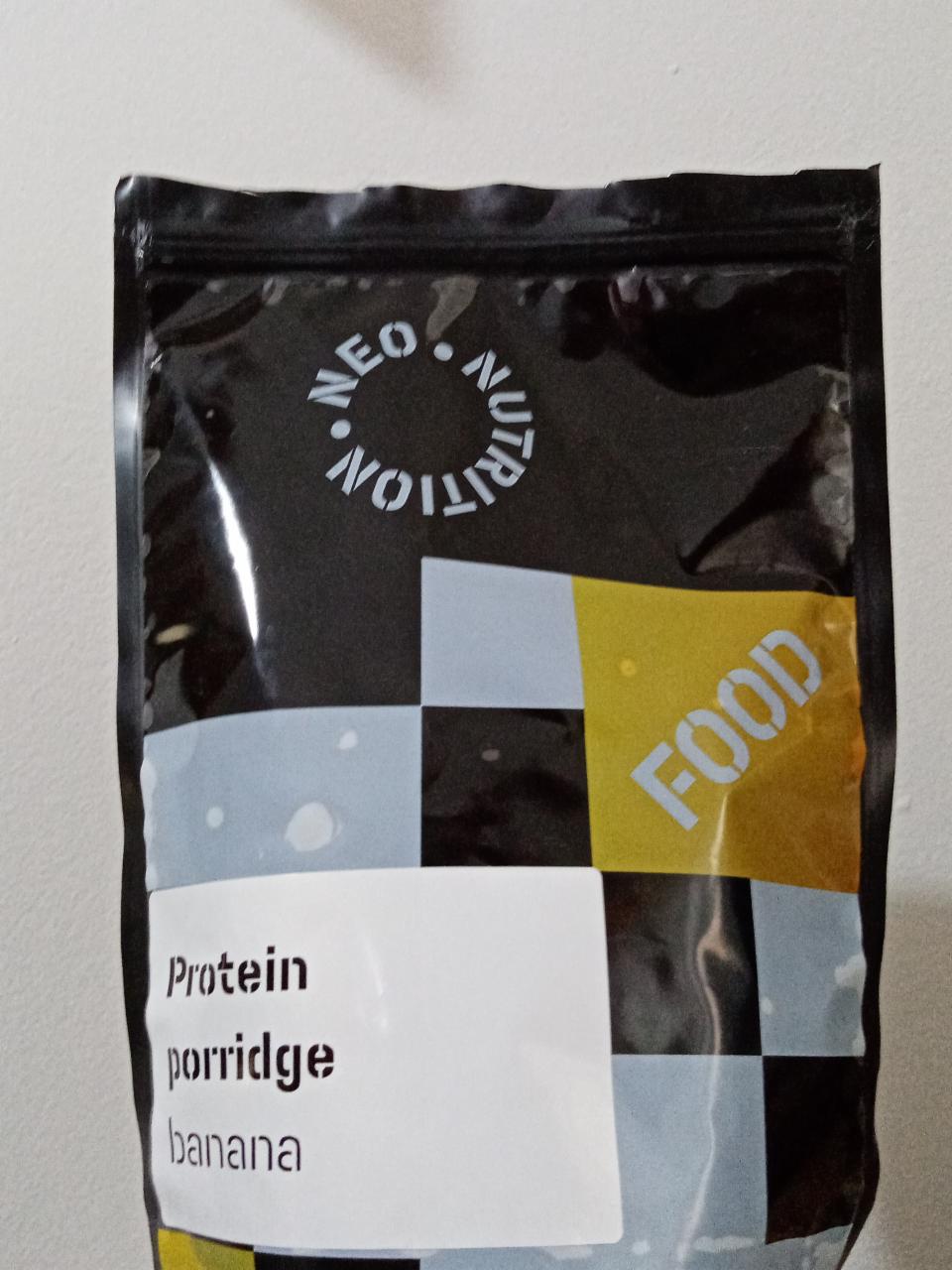 Fotografie - Protein porridge banana Neo Nutrition