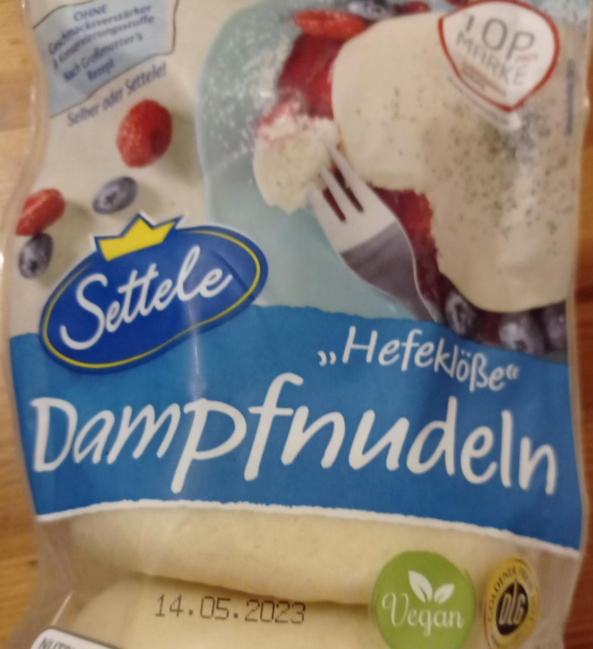 Fotografie - Dampfnudeln 'Hefeklöße' Settele