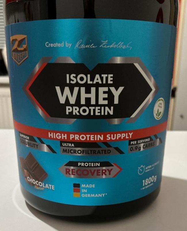 Fotografie - Isolate Whey Protein Chocolate Z-Konzept