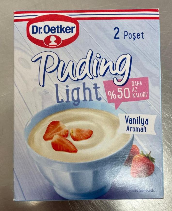 Fotografie - Puding Light Vanilya Dr.Oetker