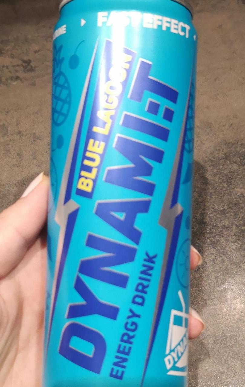 Fotografie - Dynamit energy drink Blue Lagoon