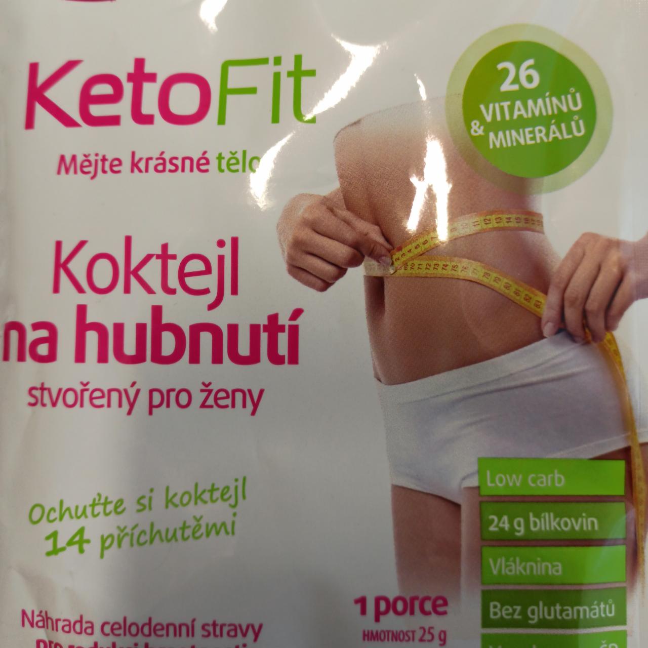 Fotografie - Koktejl na hubnutí s příchutí KetoFit