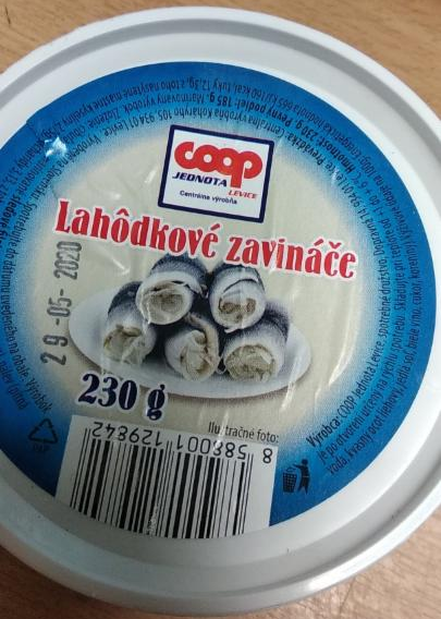 Fotografie - lahôdkové zavináče Coop