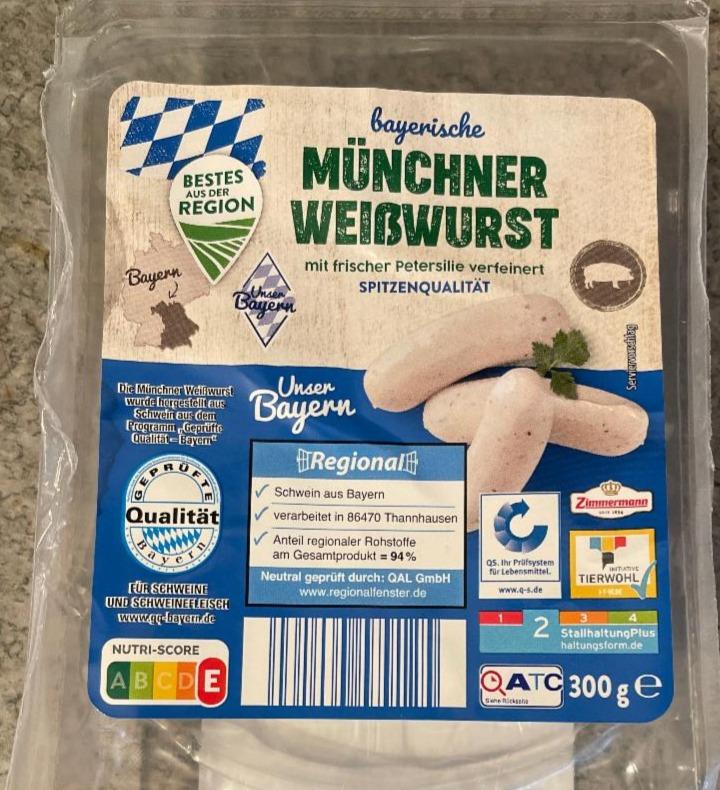 Fotografie - Münchner Wießwurst Aldi