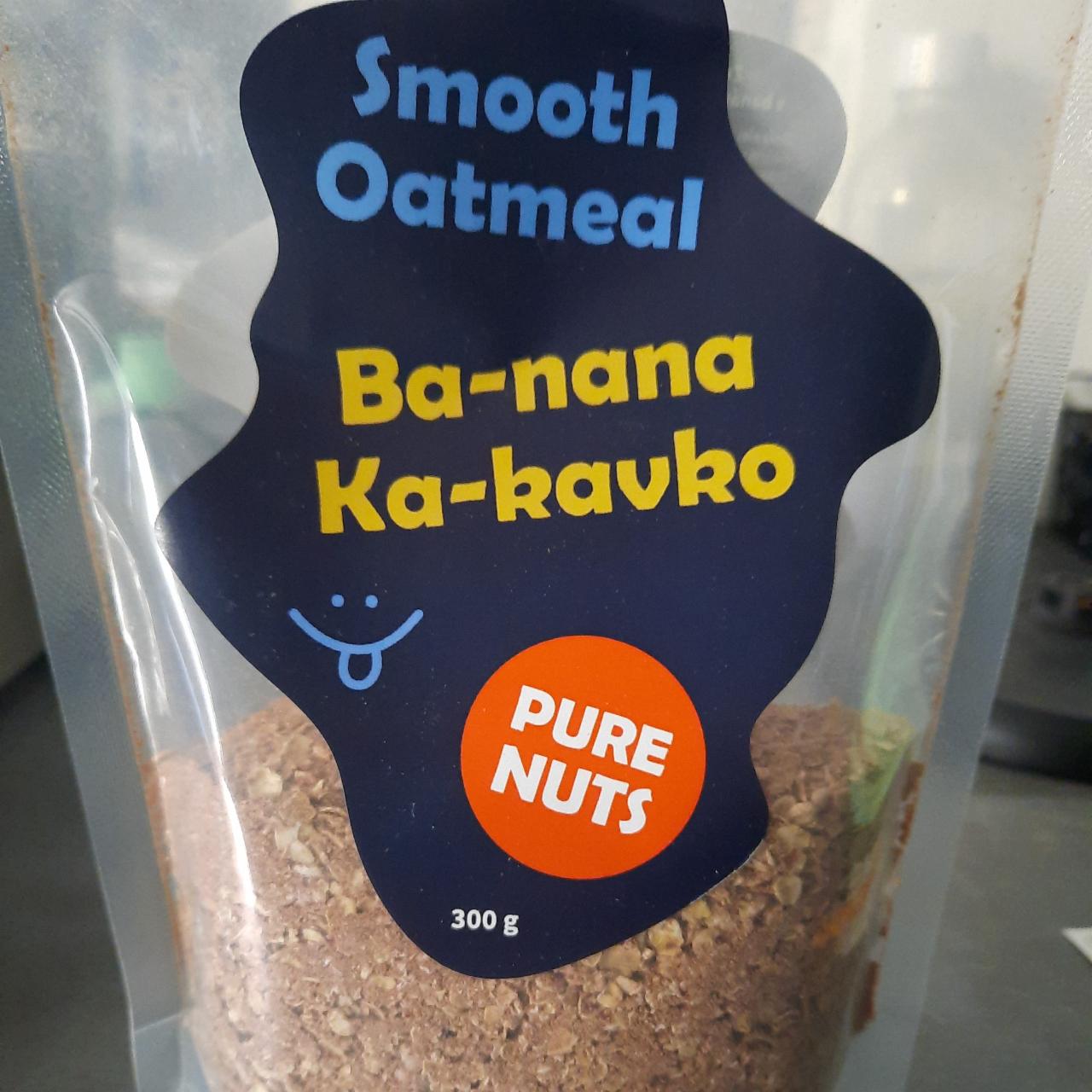 Fotografie - Smooth Oatmeal Ba-nana Ka-kavko Pure Nuts