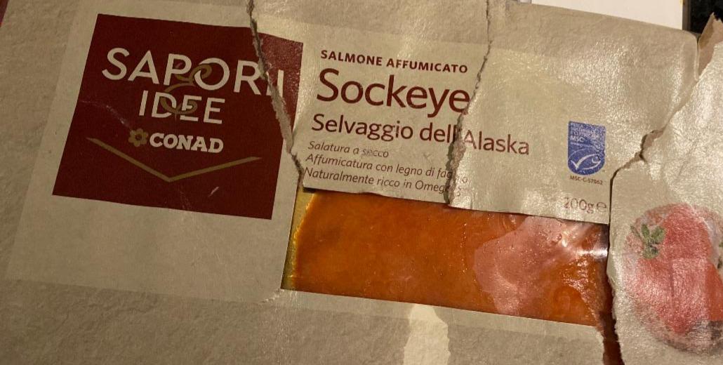 Fotografie - Salmone affumicato selvaggio dell’alaska Conad Sapori e Idee