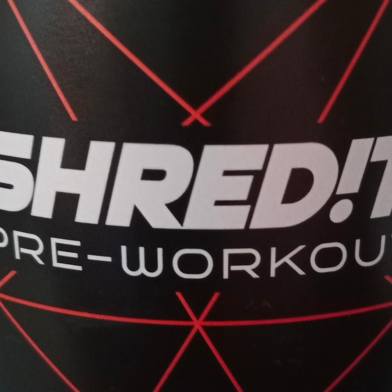 Fotografie - Pre-workout Shred!t GymBeam