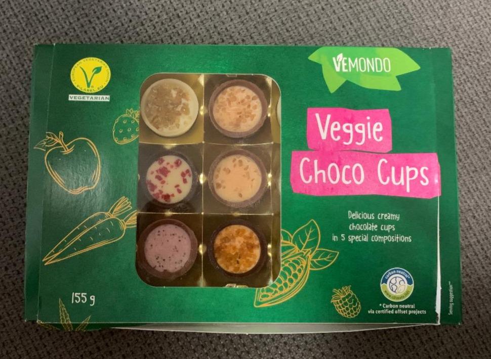 Fotografie - Veggie Choco Cups Vemondo