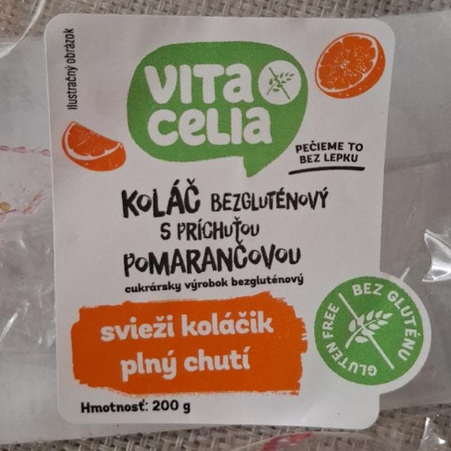 Fotografie - Koláč bezgluténový s príchuťou pomarančovou Vita Celia