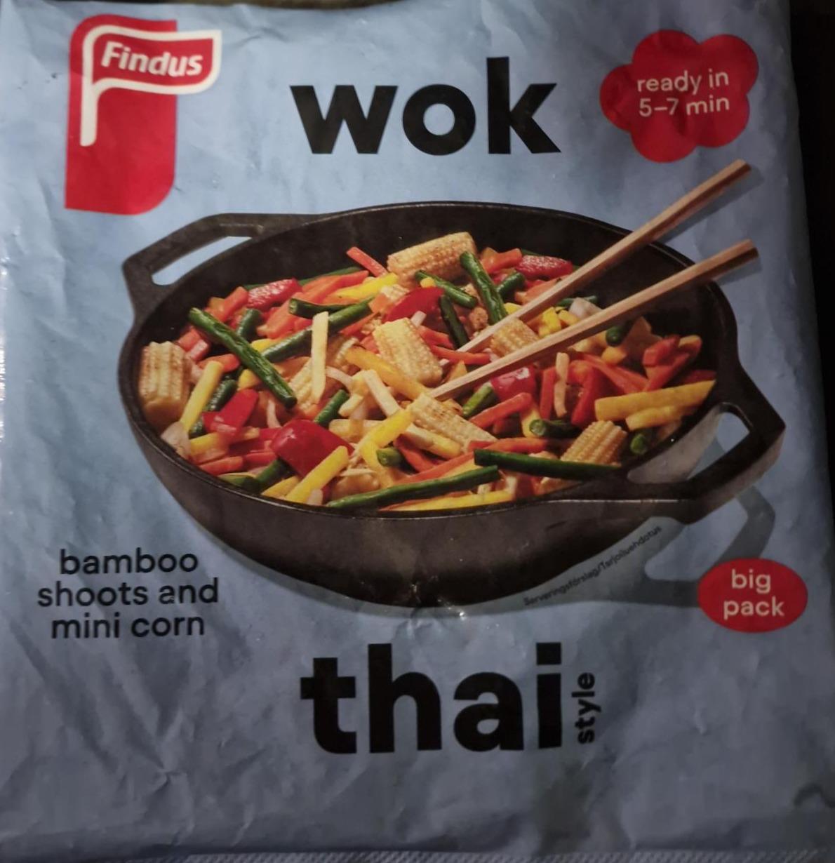 Fotografie - Wok thai style Findus