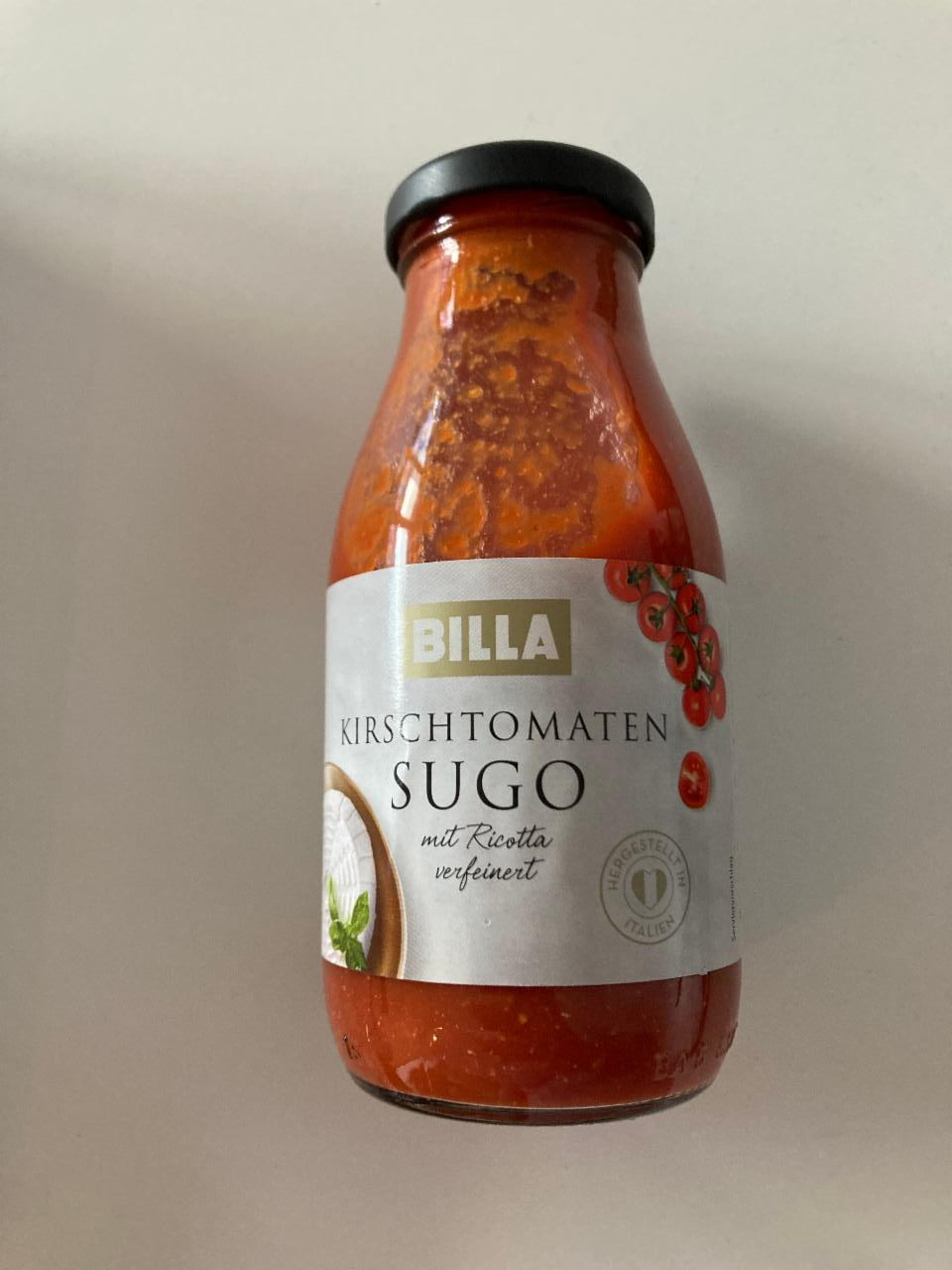 Fotografie - billa kirschtomaten sugo