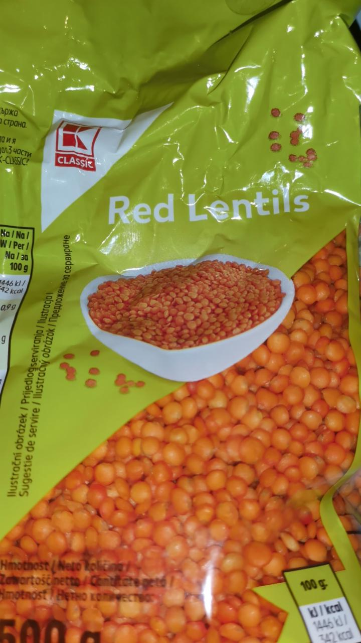 Fotografie - Red Lentils K-Classic