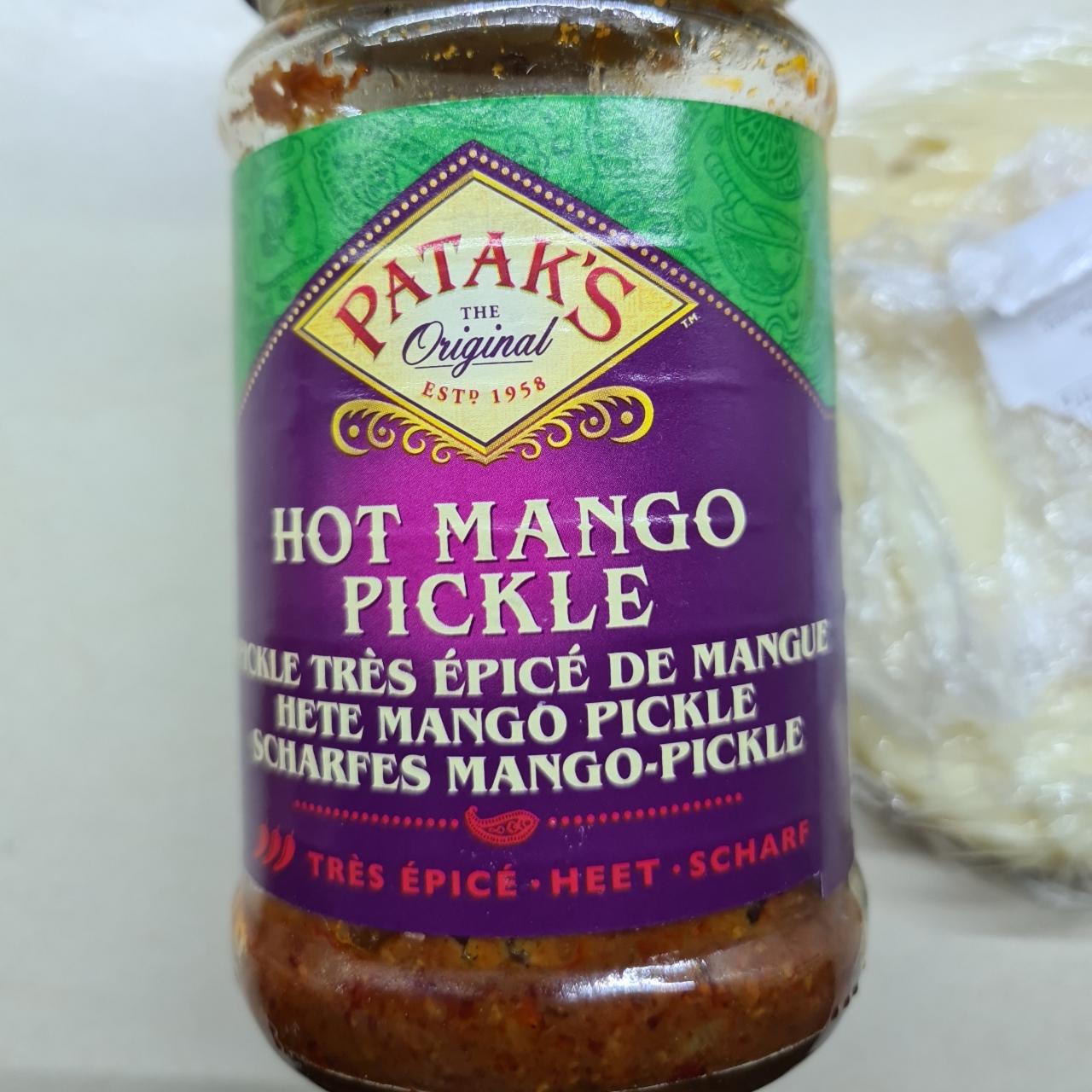 Fotografie - Hot Mango Pickle Patak's