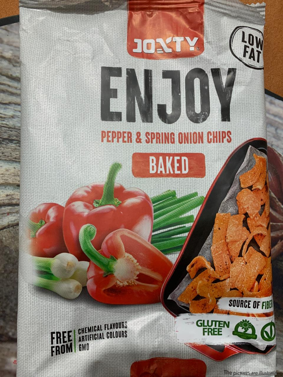 Fotografie - Enjoy Pepper & Spring Onion chips Joxty