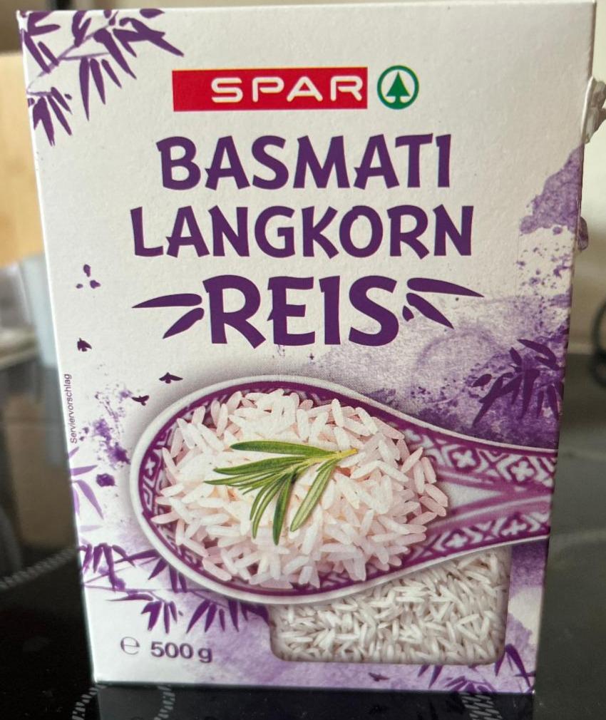 Fotografie - Basmati Langkorn Reis Spar