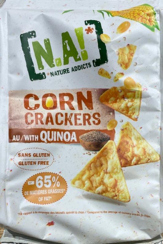Fotografie - N.A! Corn crackers with quinoa
