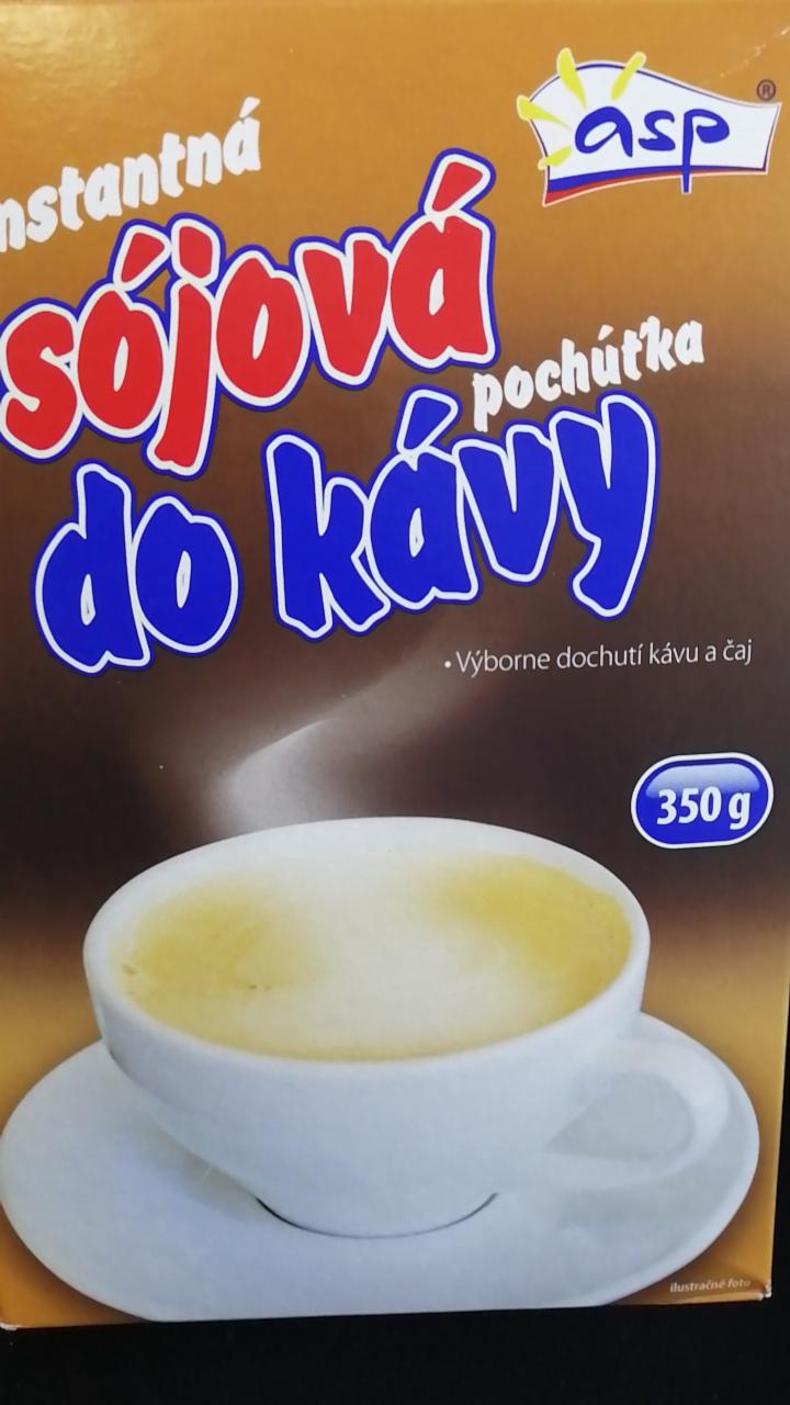 Fotografie - Sójová pochúťka do kávy Asp