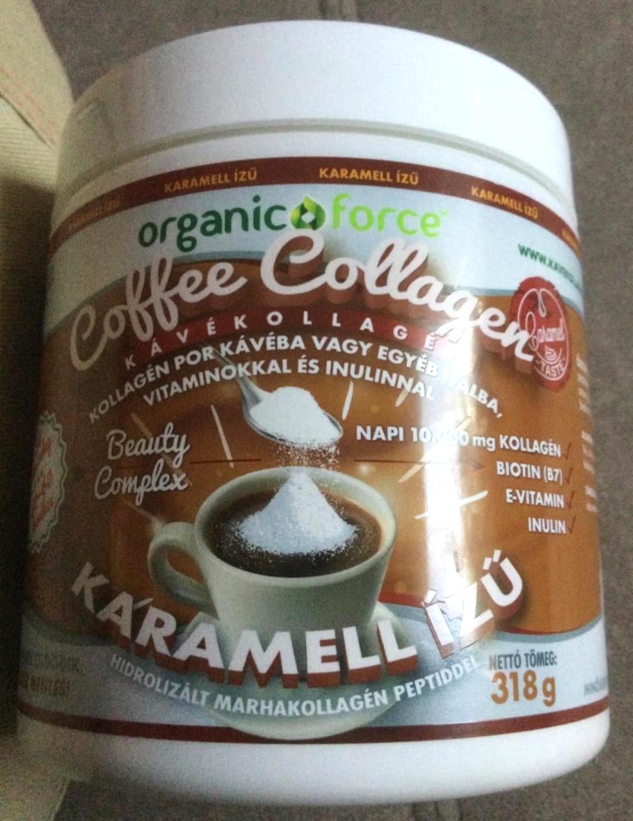 Fotografie - Organic Coffee Collagen karamell ízű Organic force