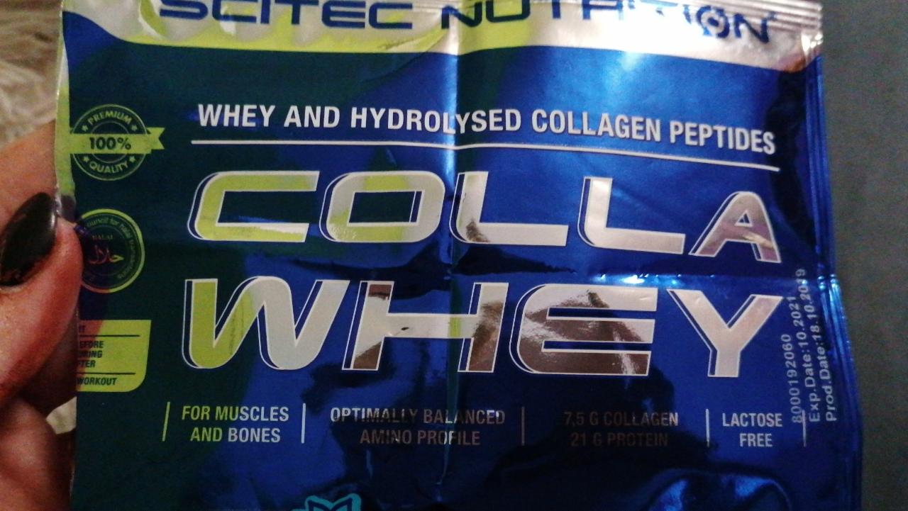 Fotografie - Colla whey Scitec nutrition