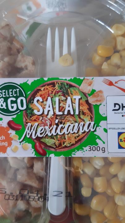 Fotografie - salat mexicana select & go