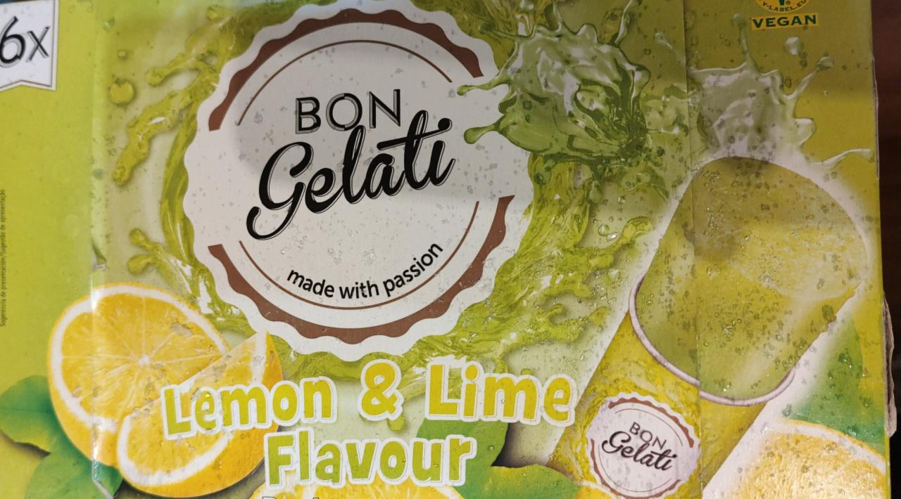 Fotografie - Lemon & lime flavour Bon Gelati