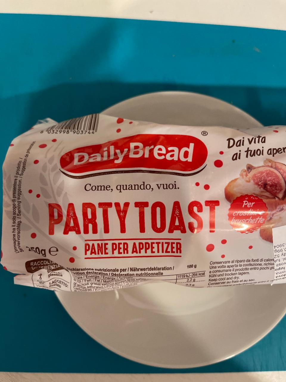 Fotografie - party toast daily bread