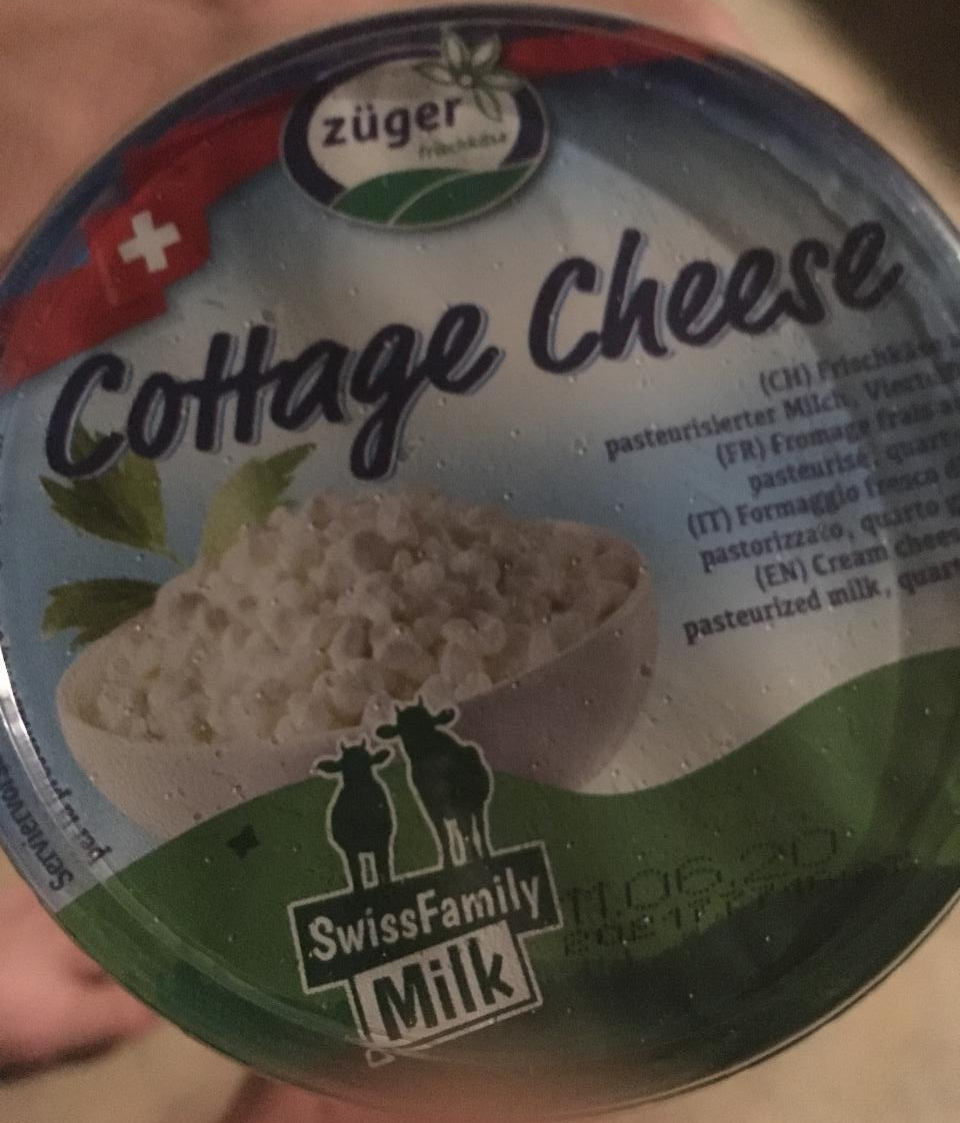 Fotografie - zuger cottage cheese natur