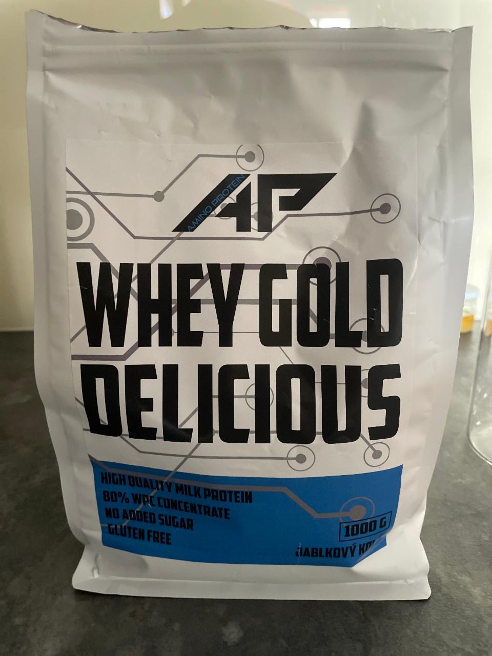 Fotografie - Whey Gold Delicious jablkový koláč AP