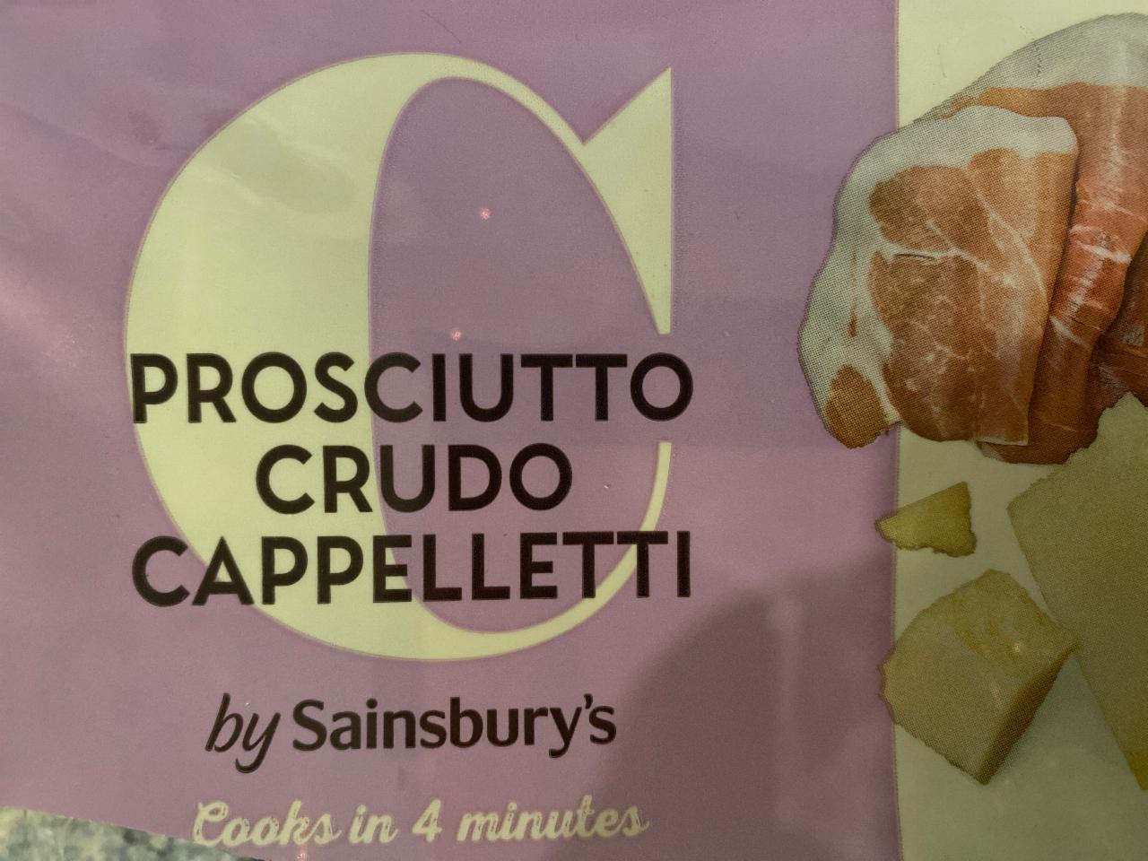 Fotografie - Prosciutto Crudo Cappelletti by Sainsbury's
