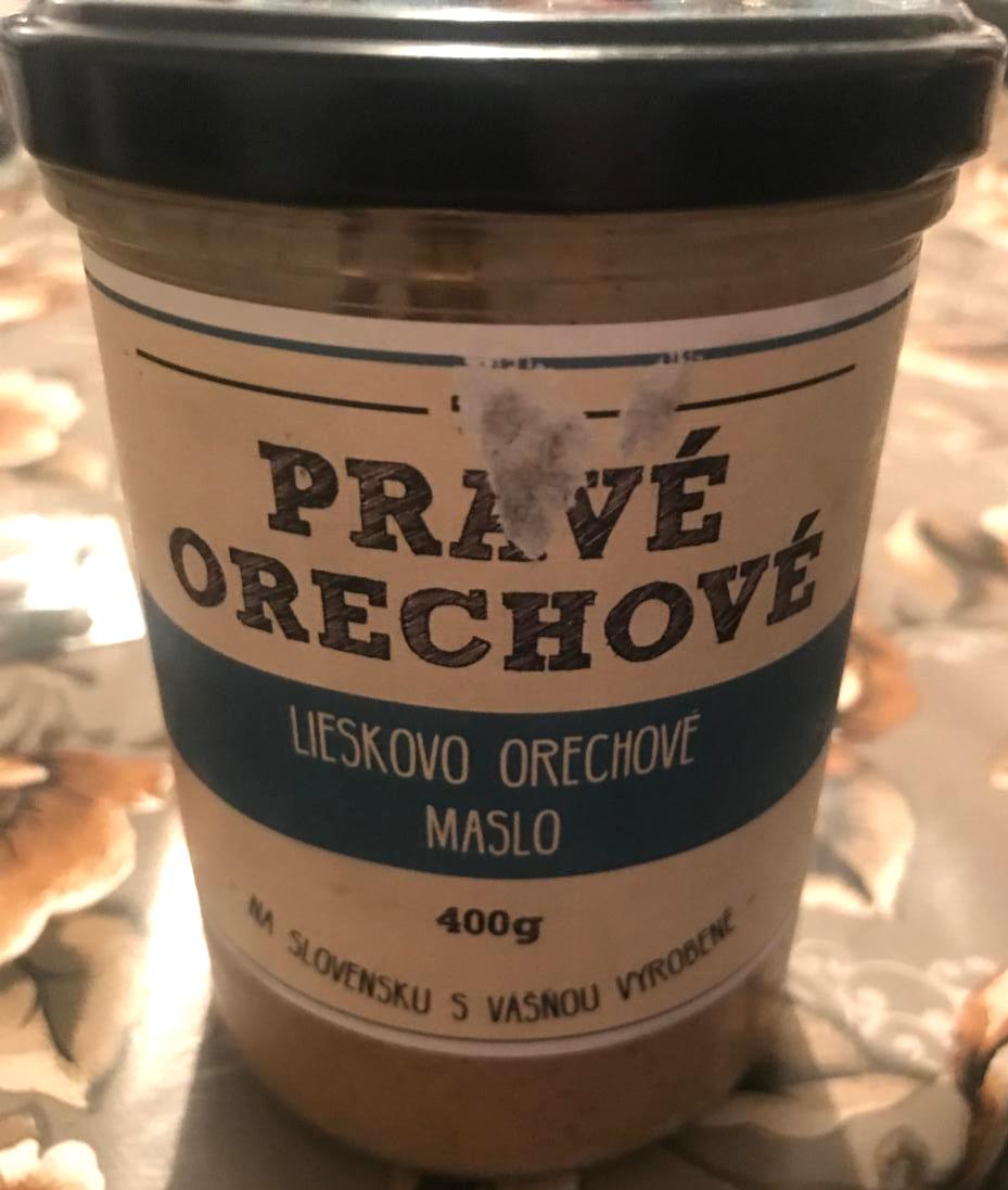 Fotografie - lieskovo orechove maslo to prave orechove