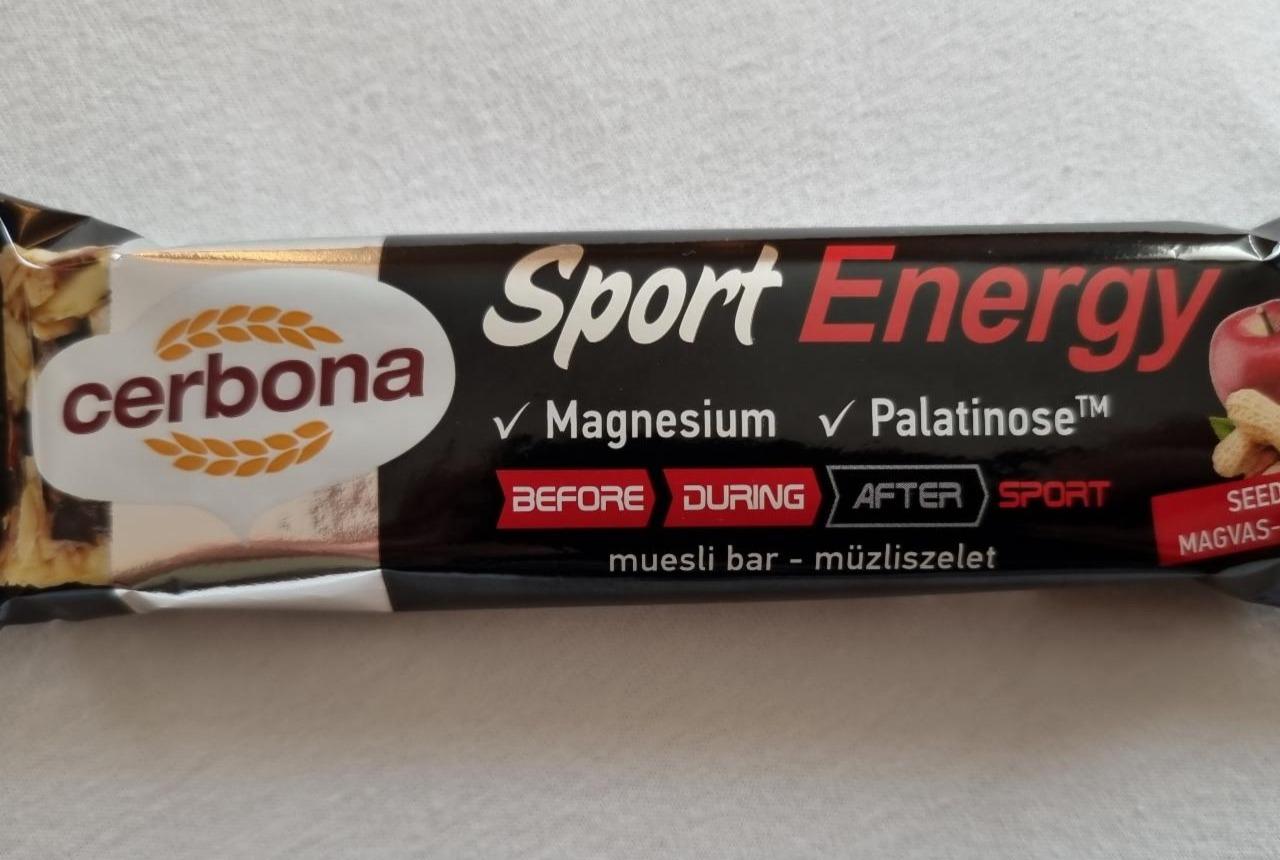 Fotografie - Sport Energy muesli bar Cerbona