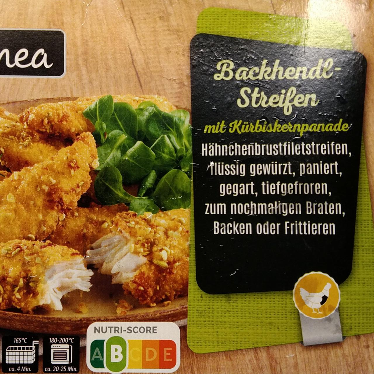 Fotografie - Backhendl-Streifen mit Kürbiskernpanade Culinea