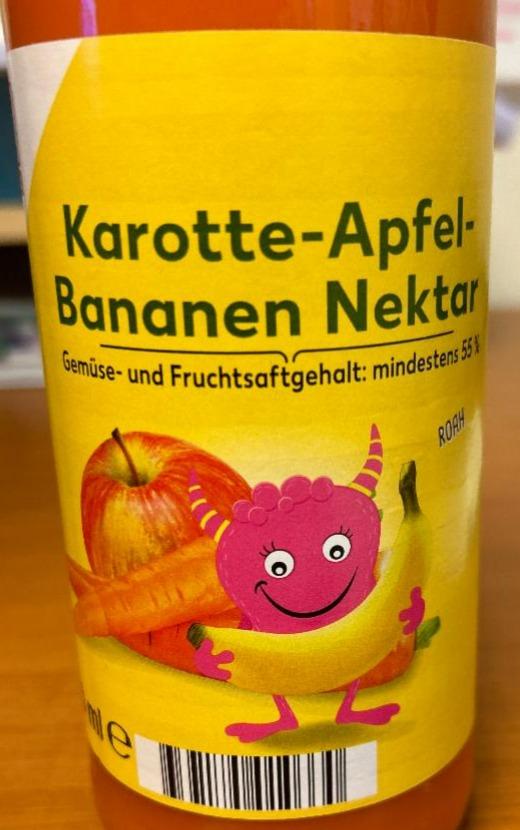 Fotografie - Karotte-Apfel-Bananen Nektar K-Classic