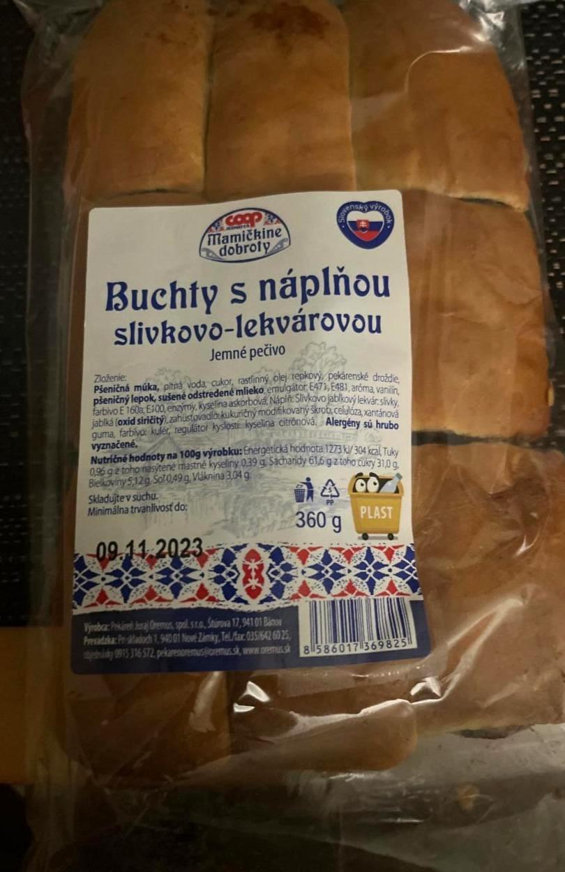 Fotografie - Buchty s náplňou slivkovo lekvarovou Coop Mamičkine dobroty